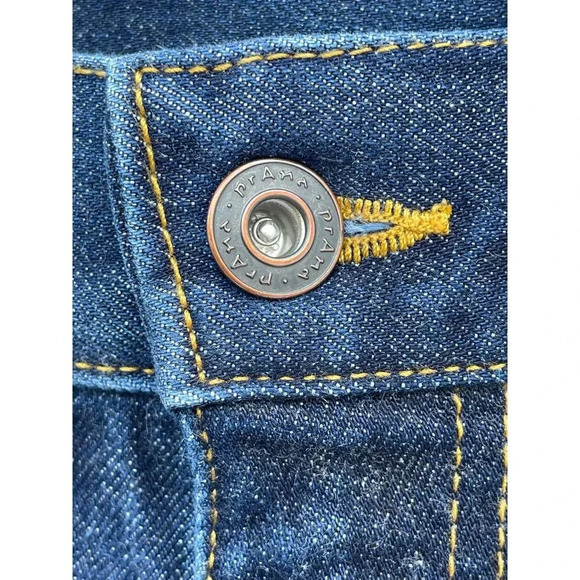 Prana Mens Straight Leg Fit Denim Jeans Blue Sz 38 - Picture 5 of 13